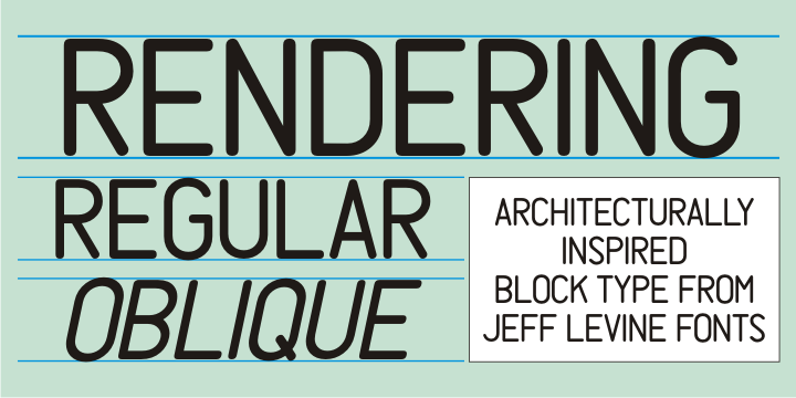 Example font Rendering JNL #1