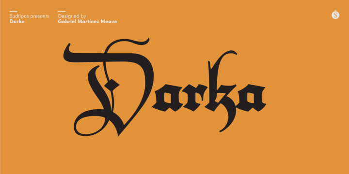 Example font Darka #1