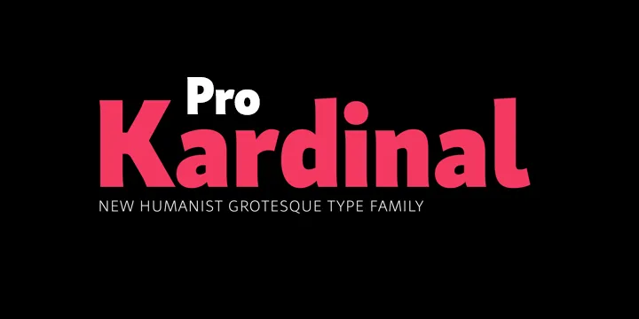 Kardinal Pro Font
