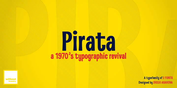 Example font Pirata #1