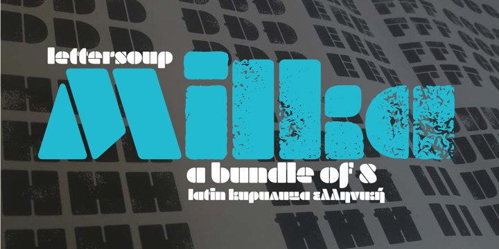 Example font Milka #1