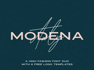 Example font Modena #1