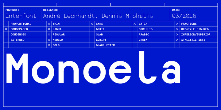 Monoela Font