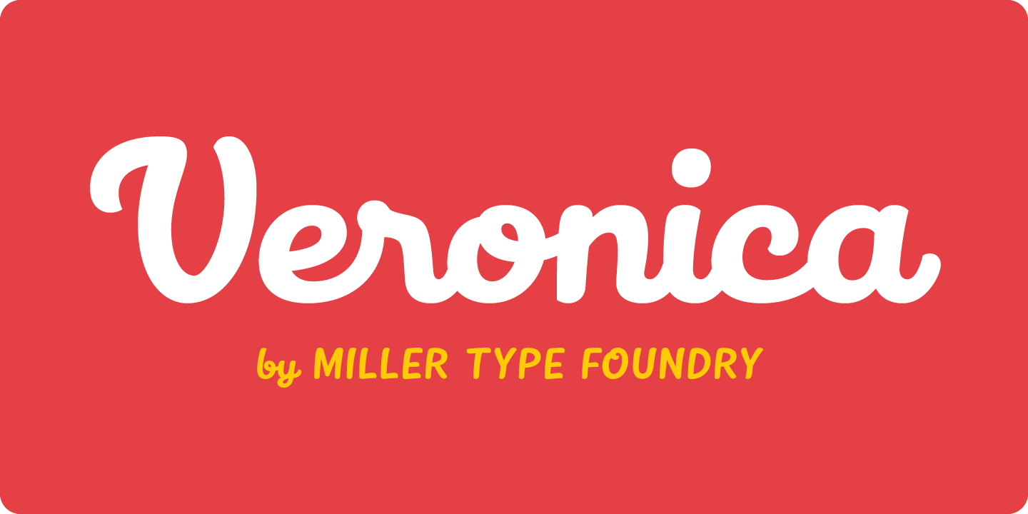 Example font Veronica #1