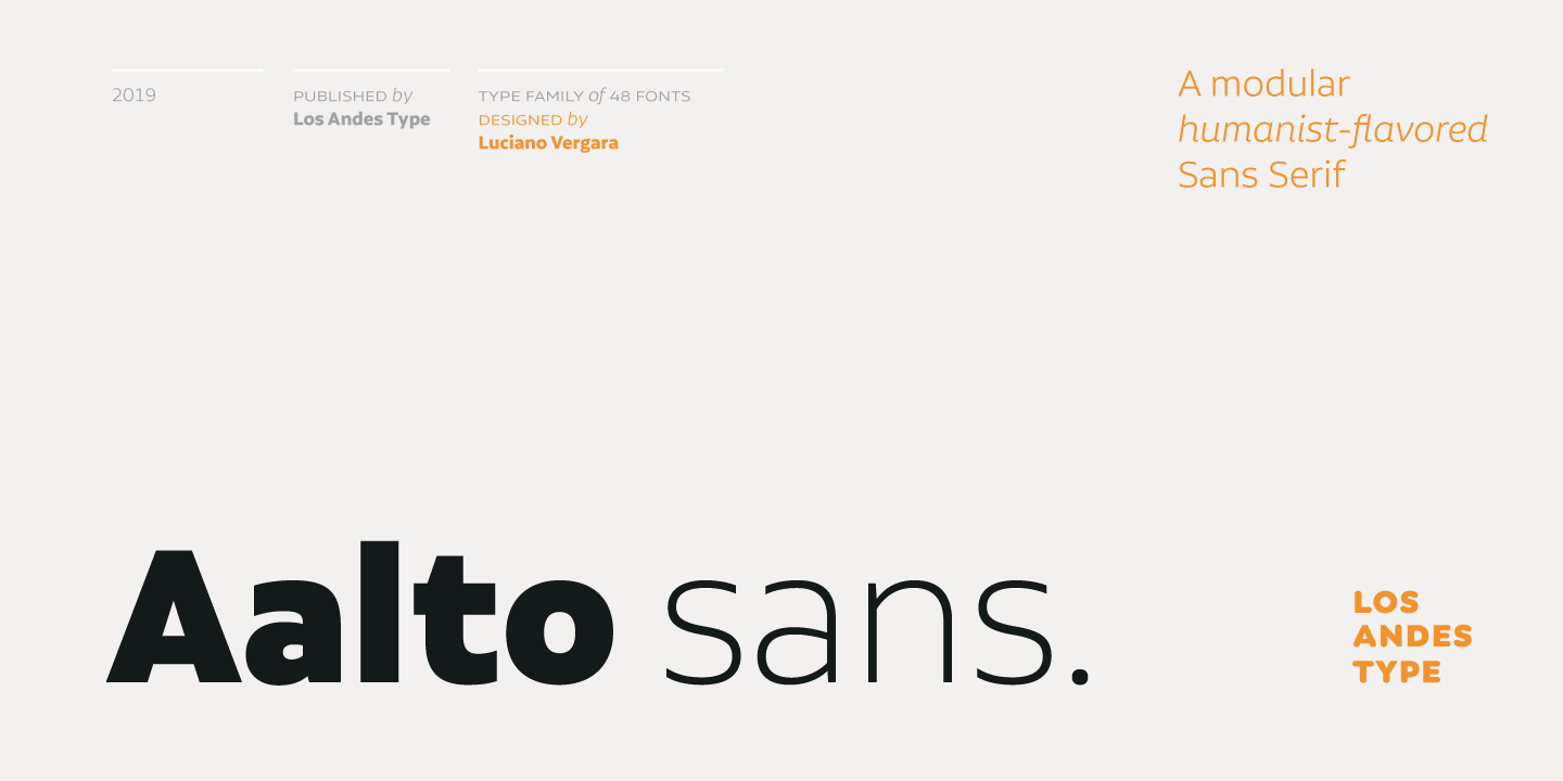 Example font Aalto Sans Essential #1