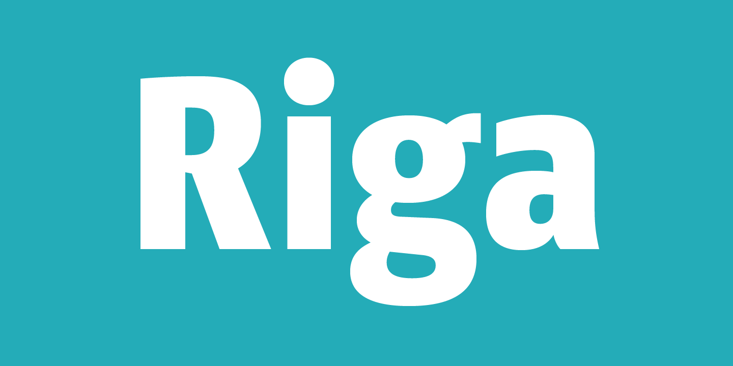 Riga Font