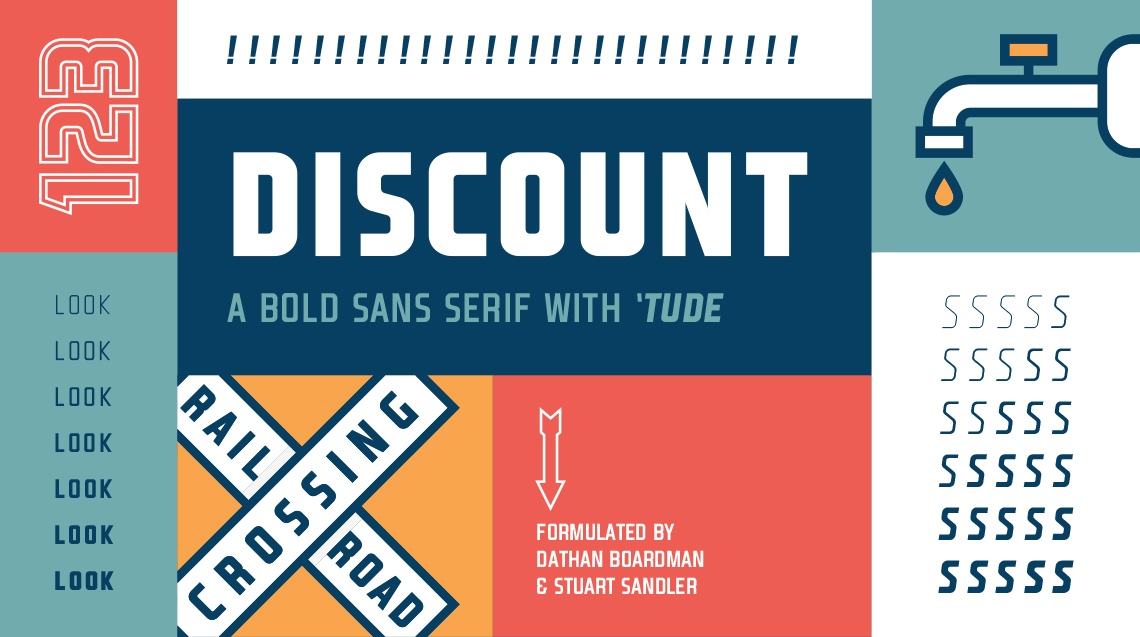 Example font Discount #1