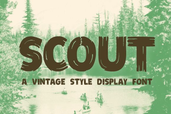 Example font Scout #1