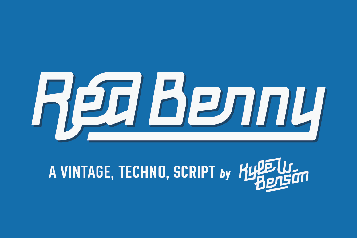 Example font Red Benny #1