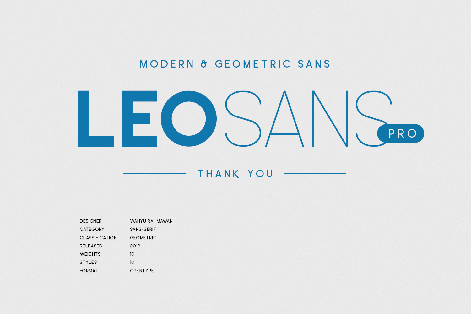 Leo Sans Pro Font