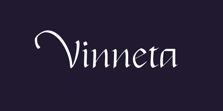 Vinneta Font