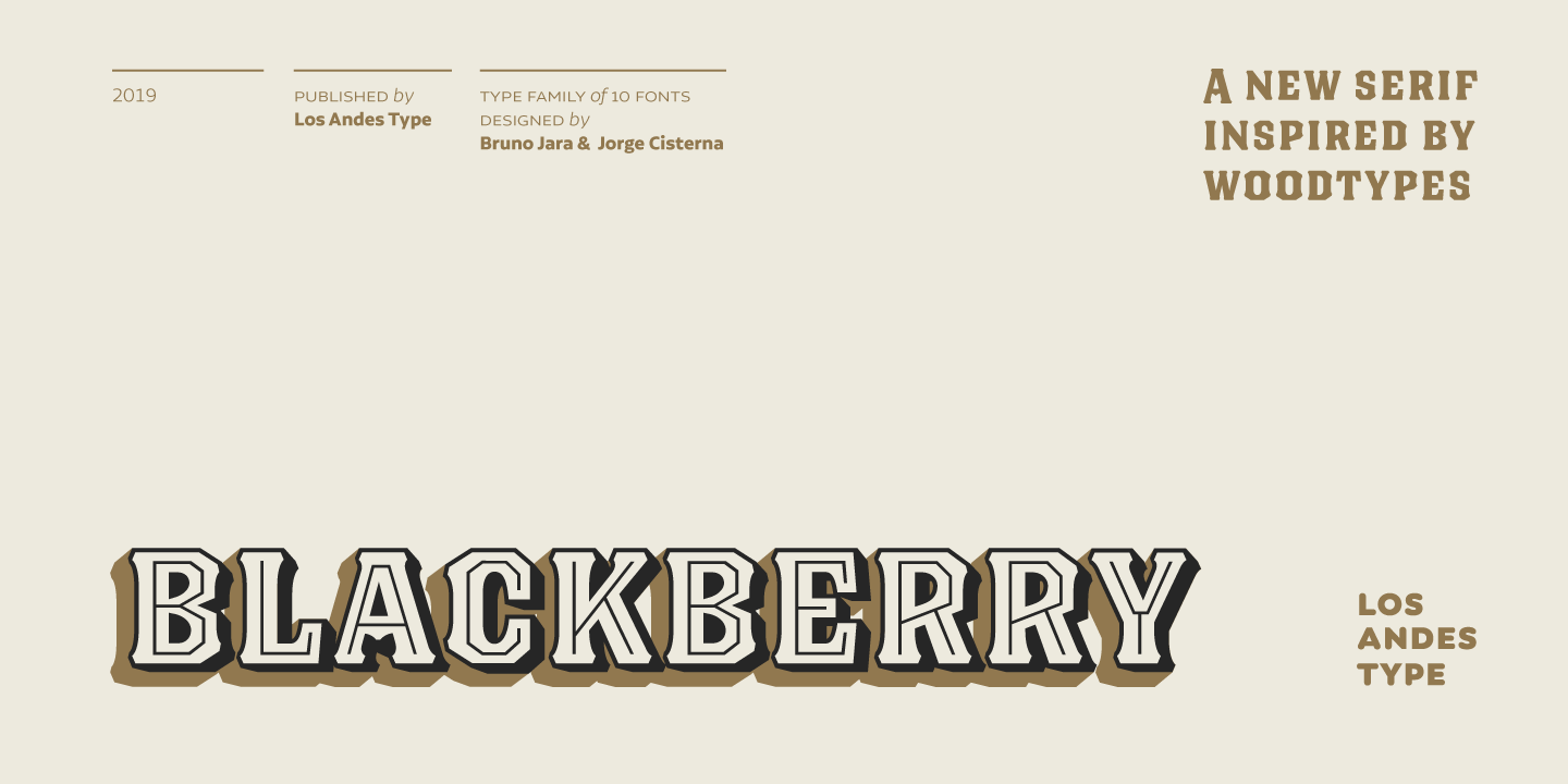 Example font Blackberry #1