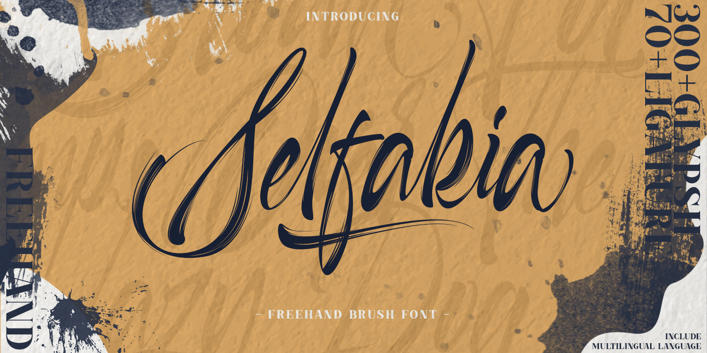 Example font Selfakia #1