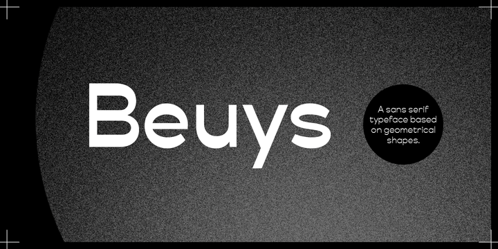 Example font Beuys #1