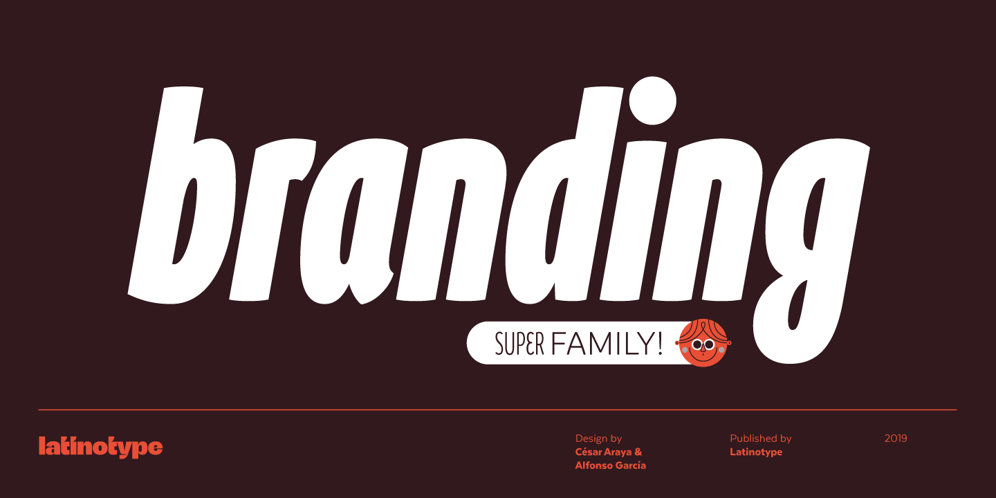 Example font Branding SF #1