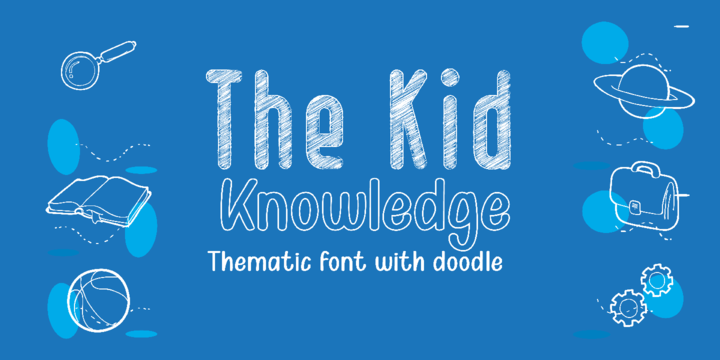 Example font Kid Knowledge #1