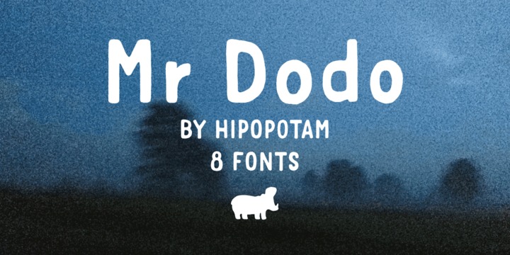 Example font Mr Dodo #1