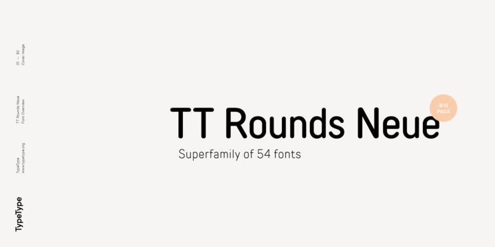 Example font TT Rounds Neue Condensed #1