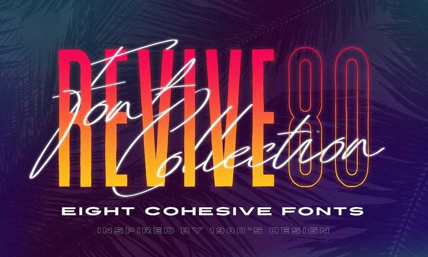 Example font Revive 80 #1