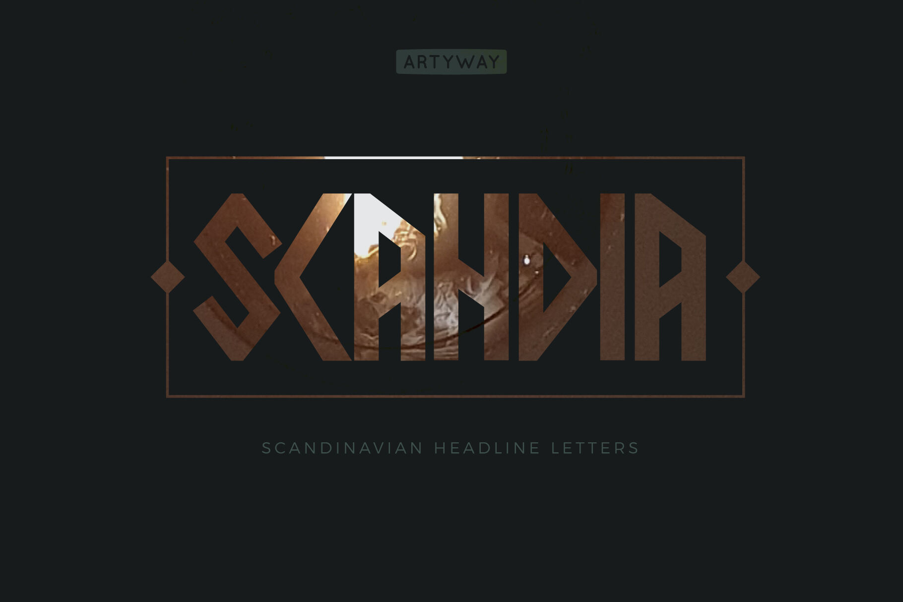 Example font Scandia #1
