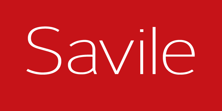 Savile Font