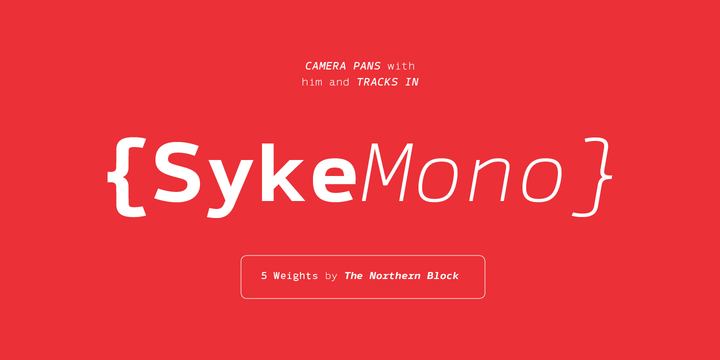 Syke Mono Font