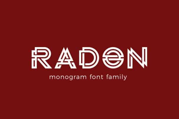 Example font Radon #1
