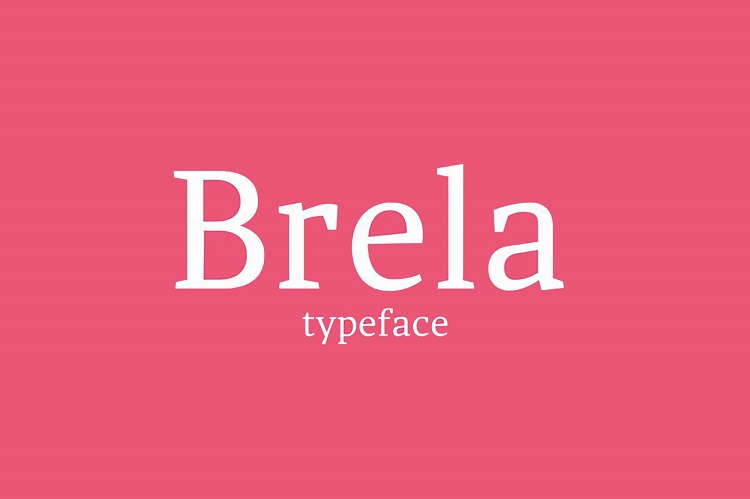 Example font Brela #1
