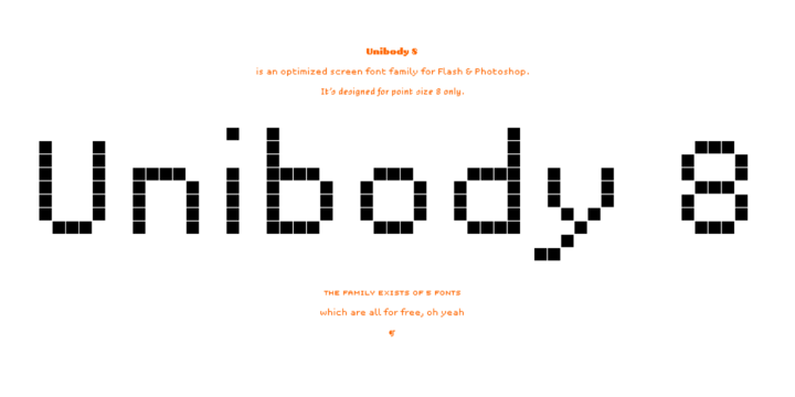Example font Unibody Pro #1