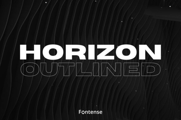Horizon Font