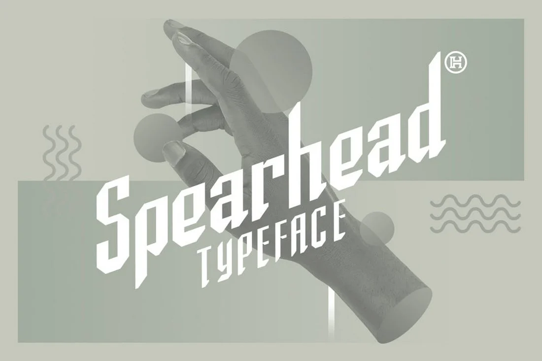 Example font Spearhead #1