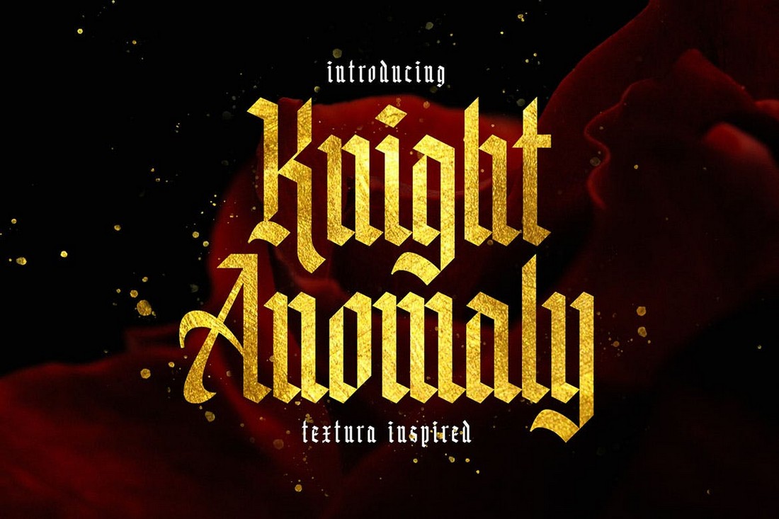 Knight Anomaly Font