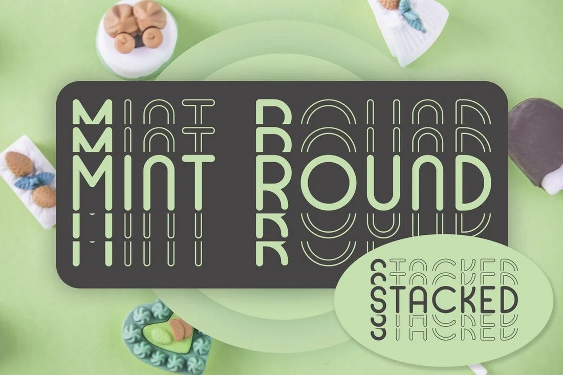 Example font Mint Round #1