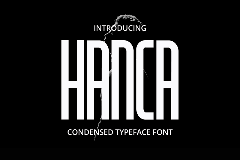 Example font Hanca #1