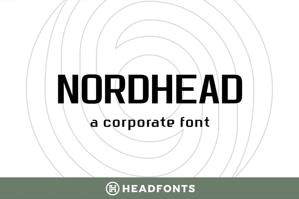 Example font Nordhead #1