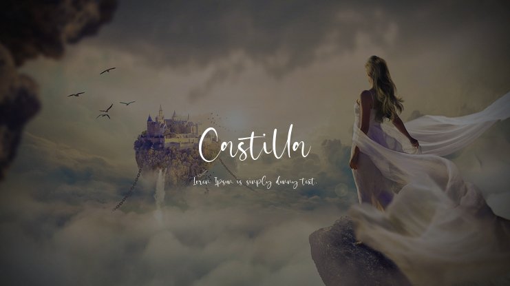 Example font Castilla #1