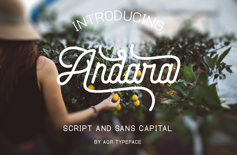 Example font Andara #1