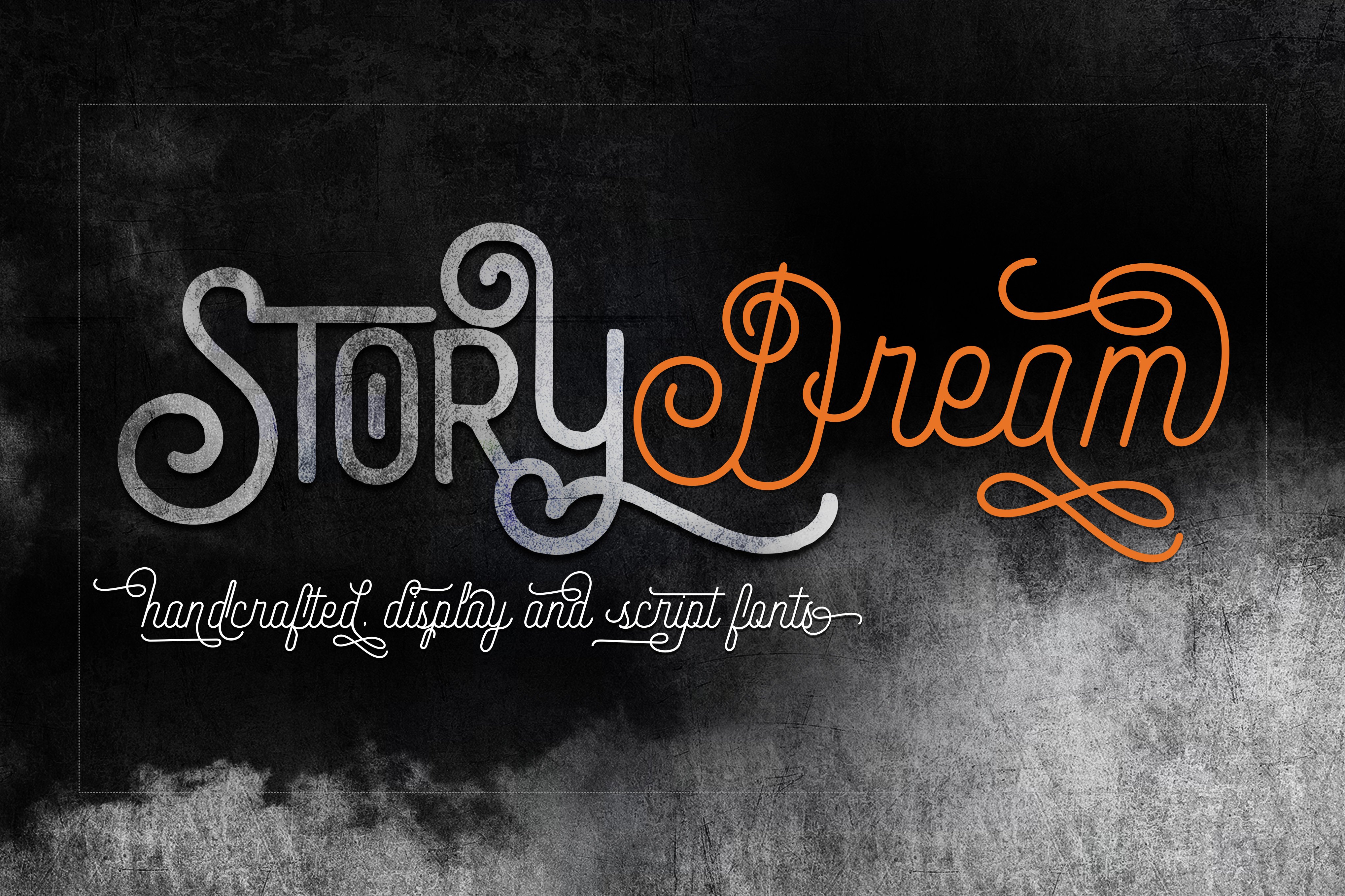 Example font Story Dream #1