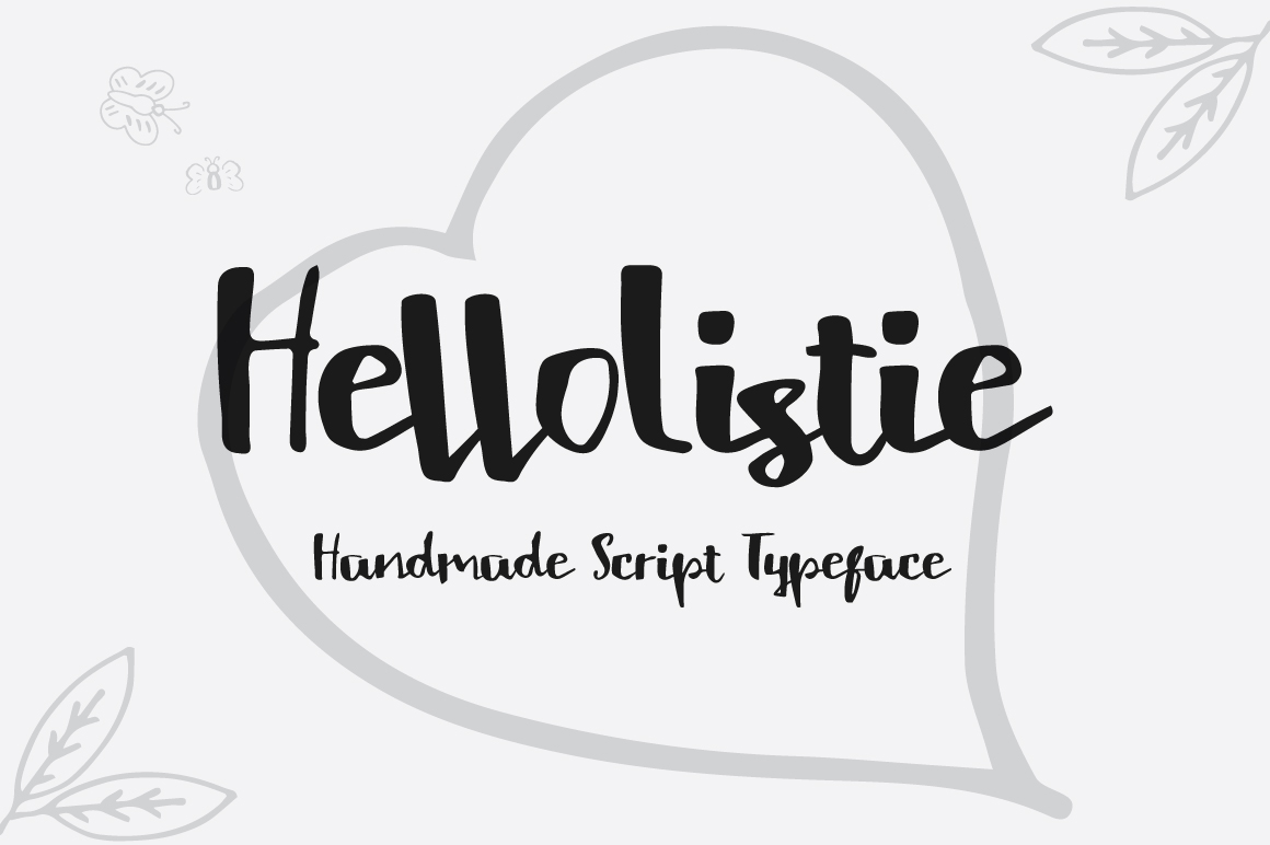 Example font Hello Listie #1