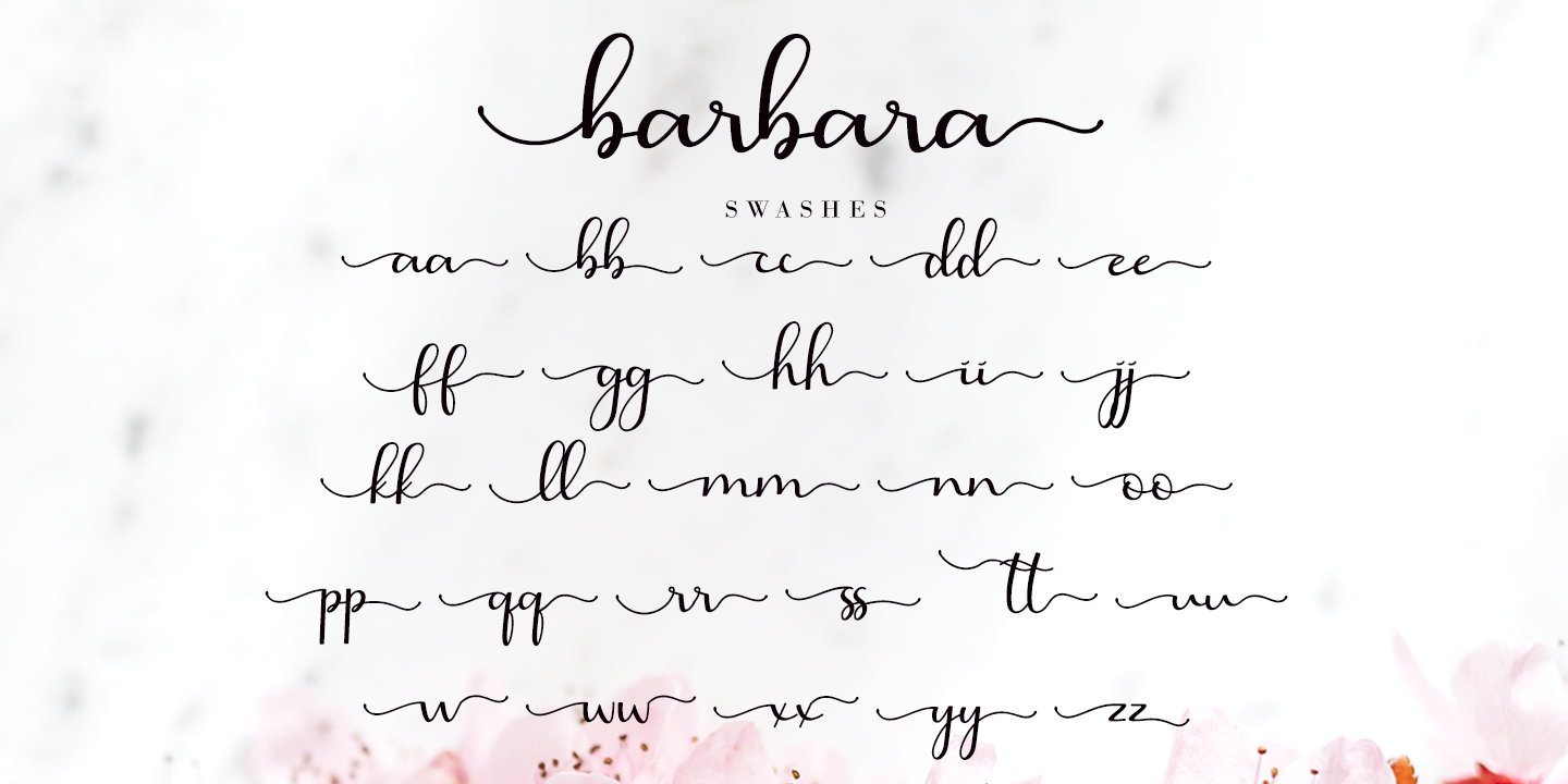 Barbara Calligraphy Font