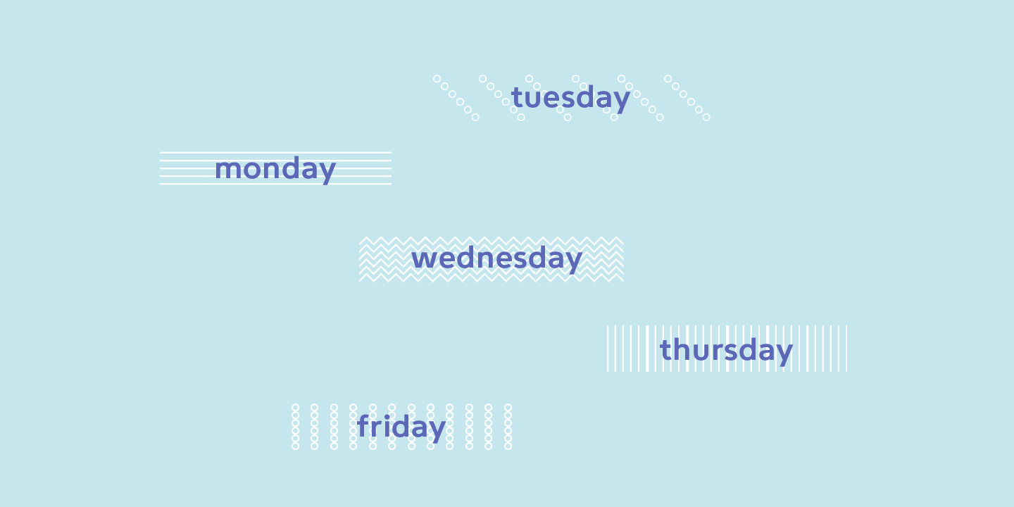 FormPattern Color Six Font