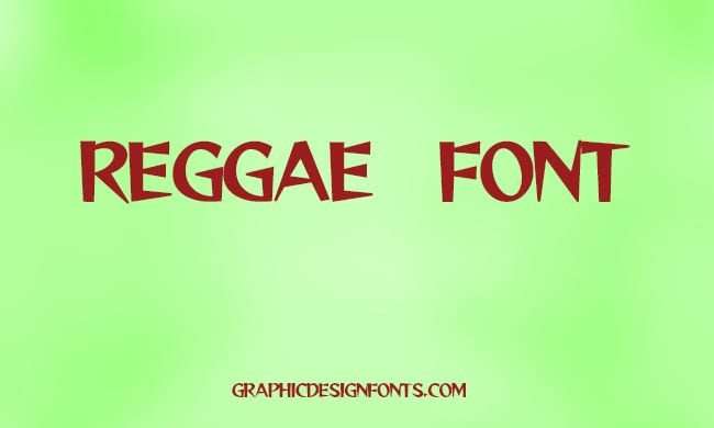 Reggae One Font