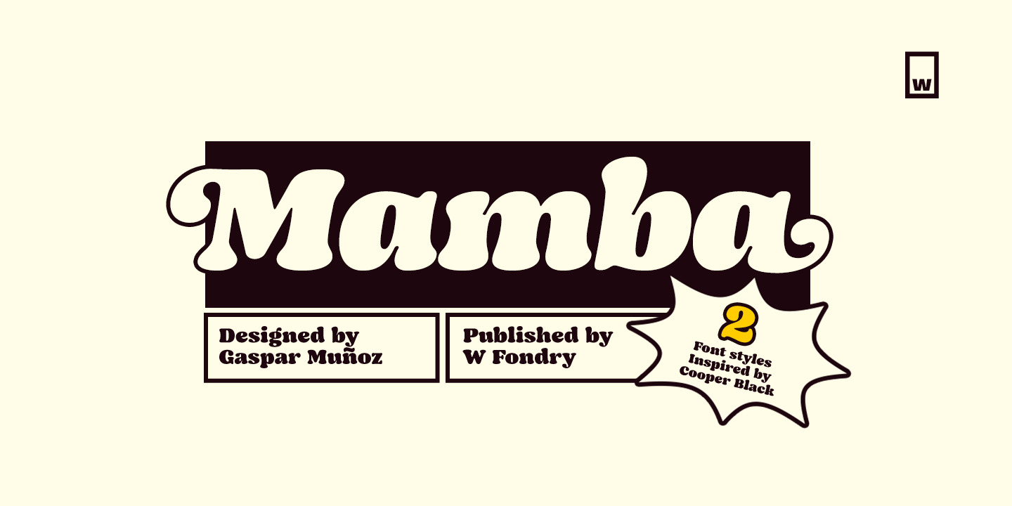 Mamba Font