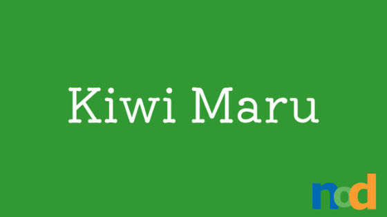 Example font Kiwi Maru #1