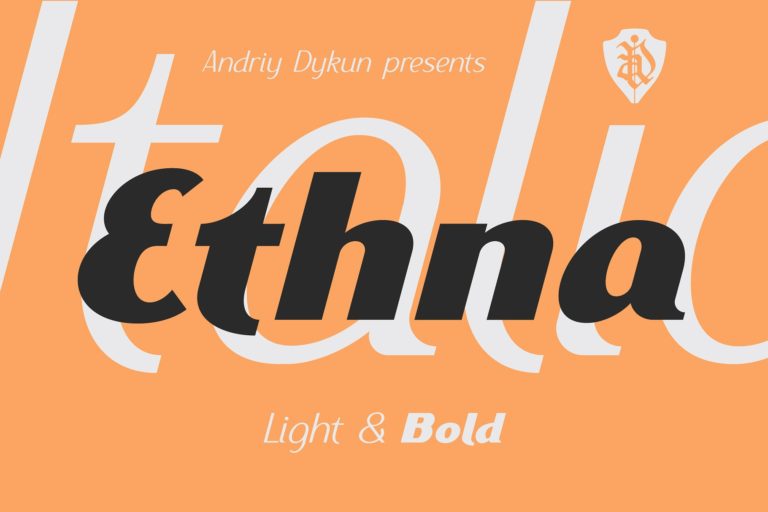 Ethna Font