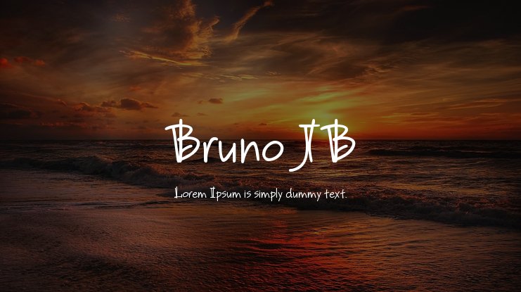 Bruno JB Font