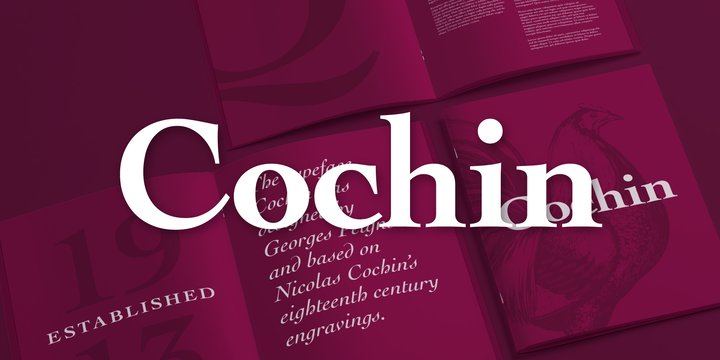 Example font Cochin #1