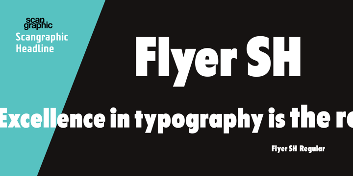 Example font Flyer #1