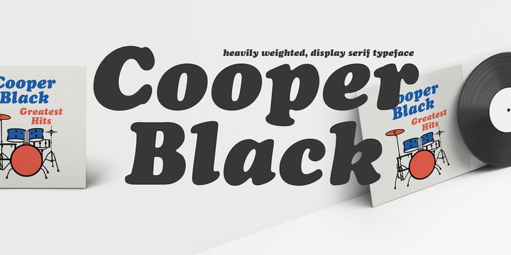Example font Cooper Black #1