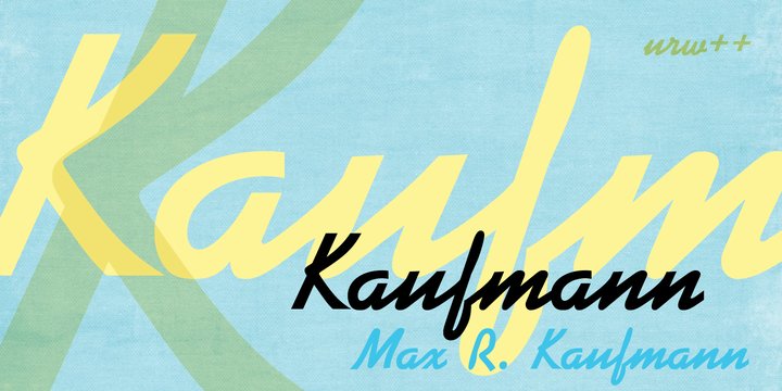 Kaufmann Font
